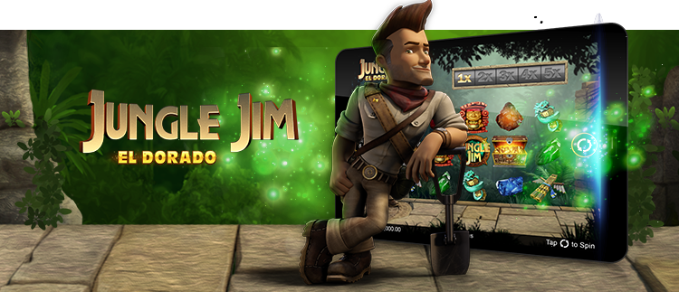 Jungle Jim Online Slot - $350 Casino Bonus - Gaming Club™