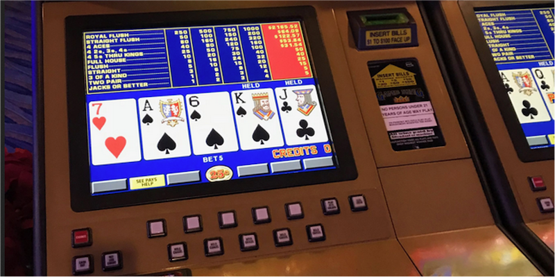 Classic Video Poker console Classic Video Poker console