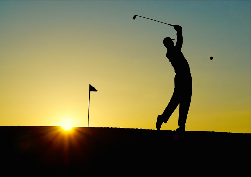 Golf before casino games