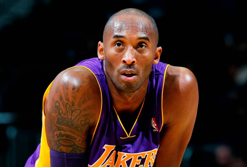 Kobe Bryant en un juego