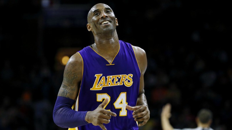 Kobe Bryant i Lakers-drakt