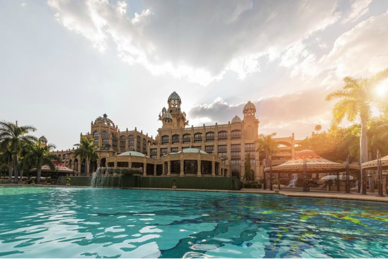 Utenfor Sun City Resort