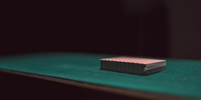 Improve your odds at baccarat by counting cards.