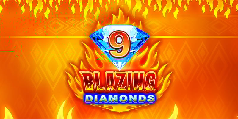 Divertissement enflammé avec 9 Blazing Diamonds de Microgaming Divertissement enflammé avec 9 Blazing Diamonds de Microgaming