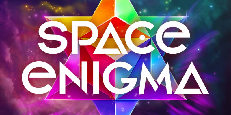 Space Enigma casino game logo Space Enigma casino game logo