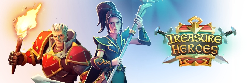 Treasure Heroes pelin logo Treasure Heroes pelin logo
